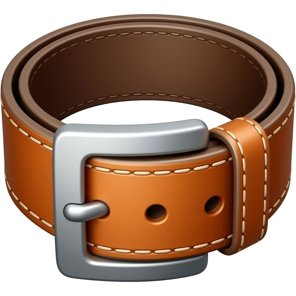 ایموجی کمربند چرم emoji