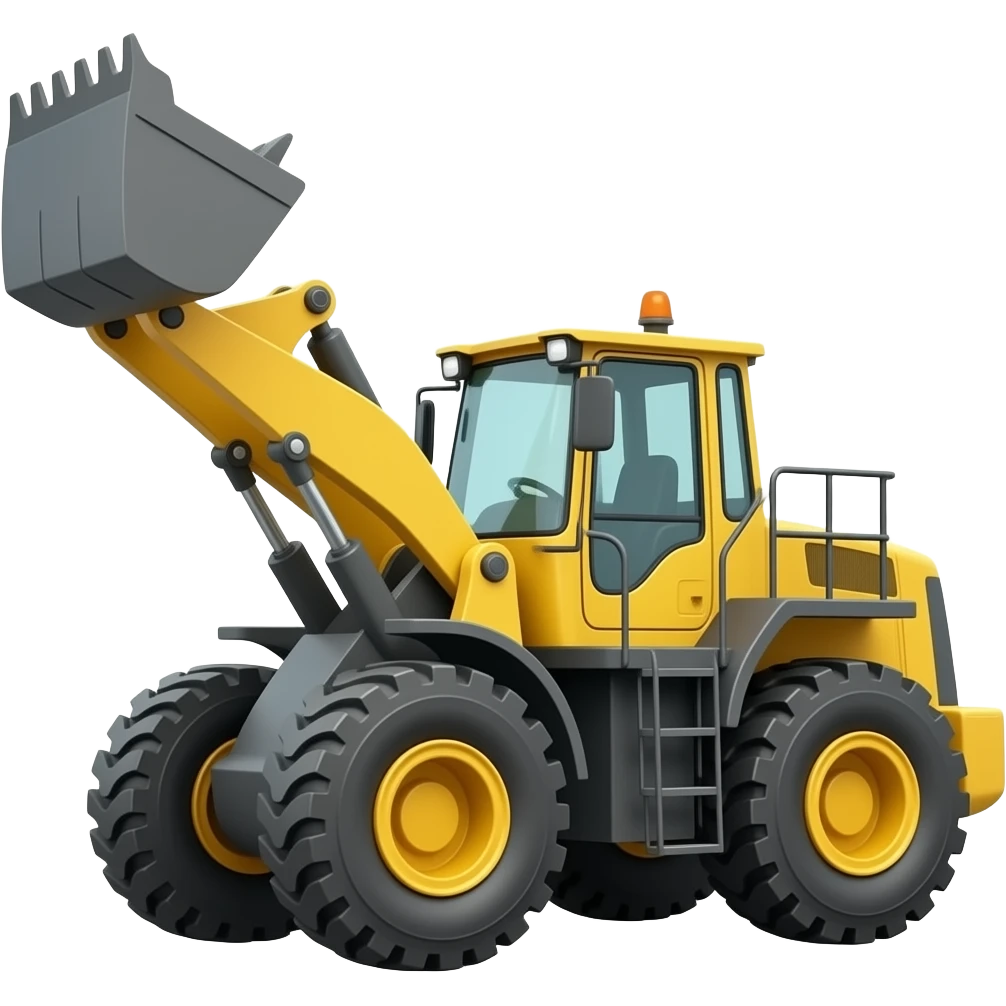 the bucket does not look like a front-laoder bucket please change it emoji