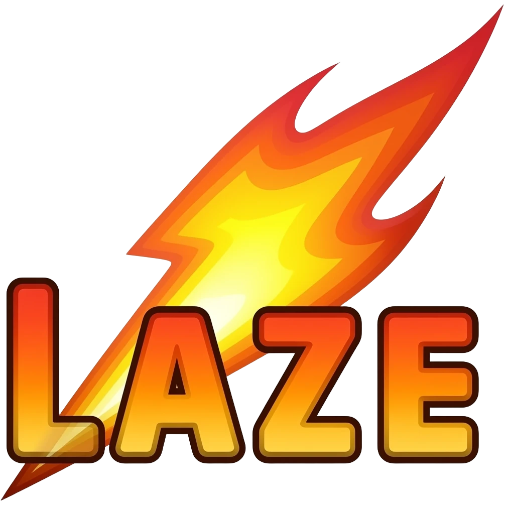 The name Aljaze is spelled out as Fire bolts with a checkmark above it. emoji