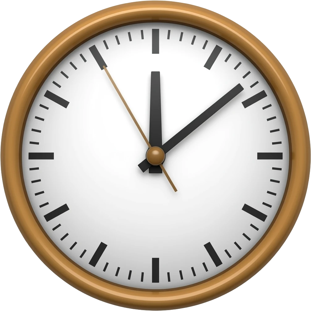 clock emoji