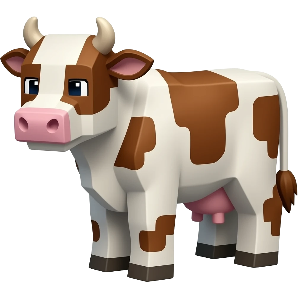 vaca minecraft emoji