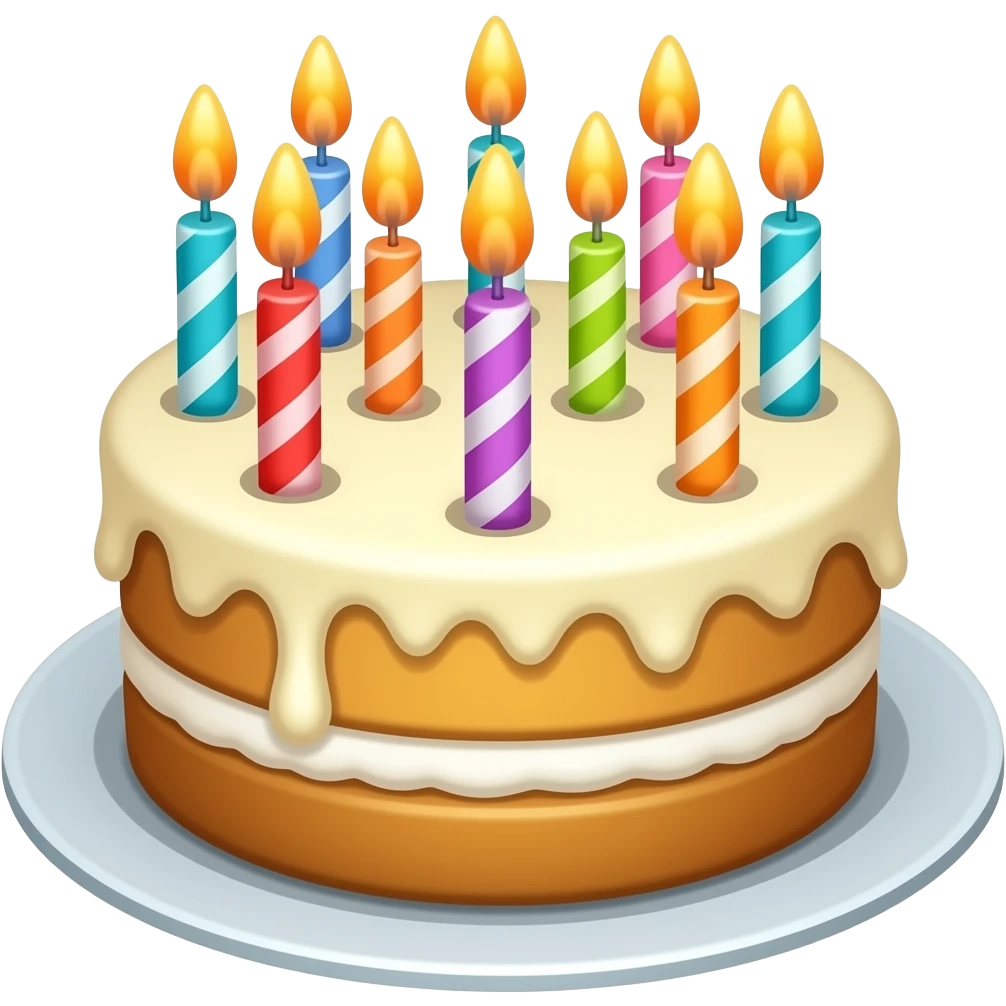 TORTA DE CUMPLEAÑOS emoji