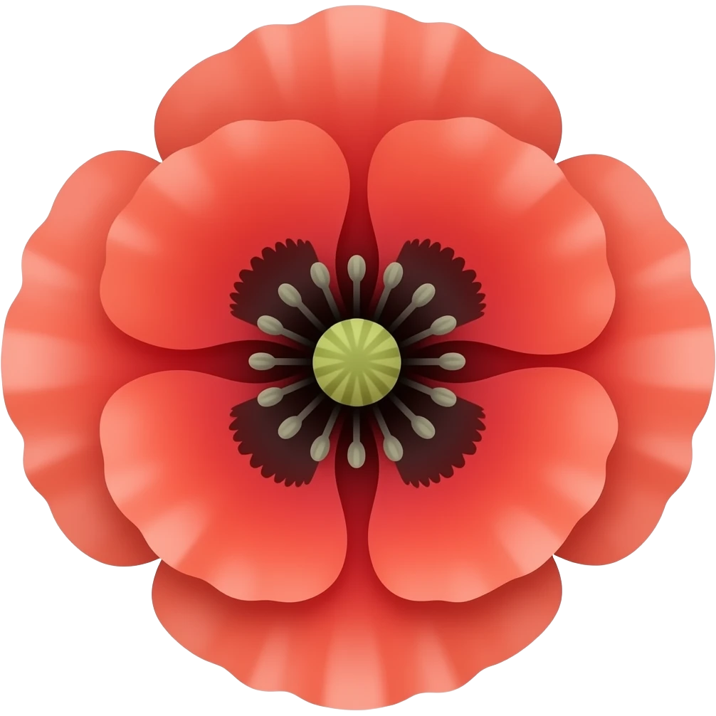 poppy emoji