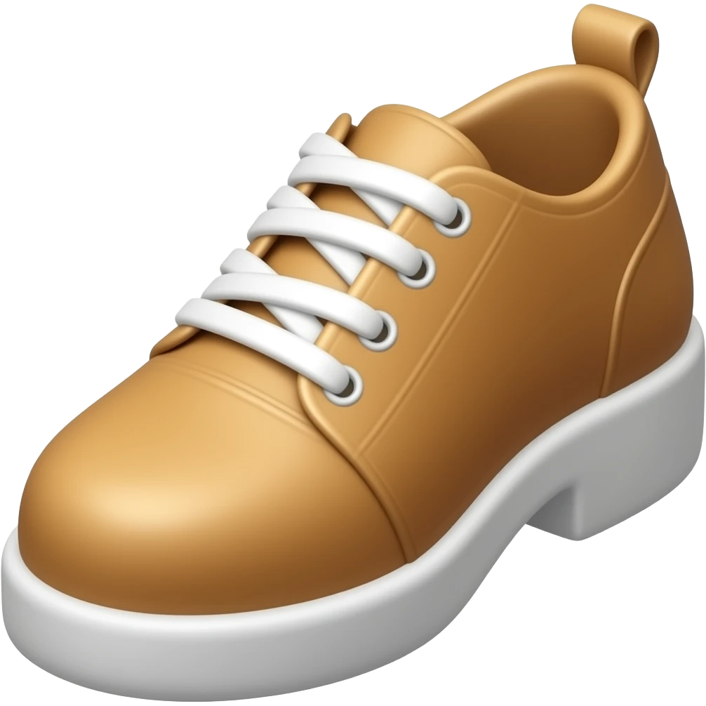 A shoe cake emoji