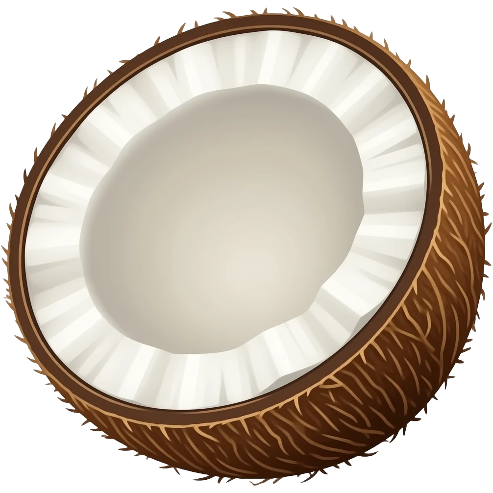 Coconut emoji