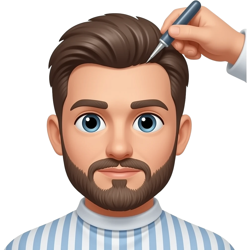 barber poke emoji