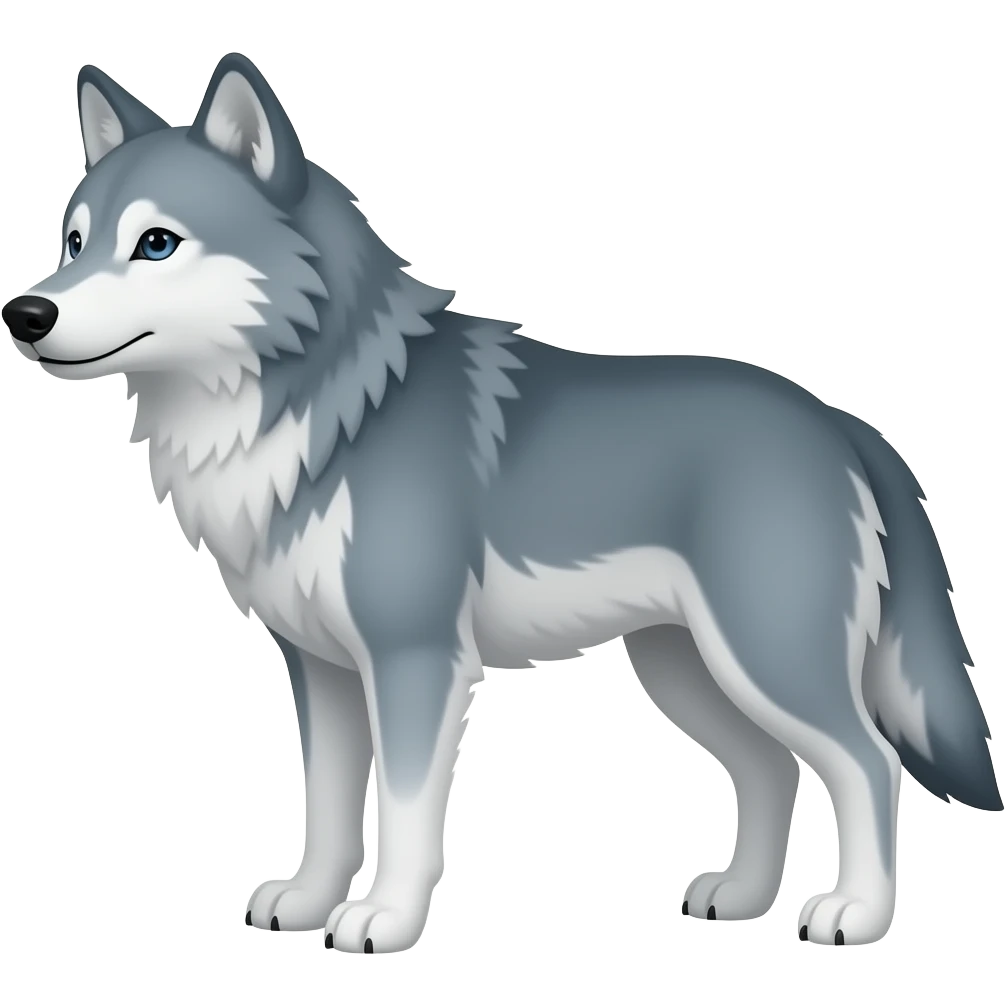 Wolf emoji