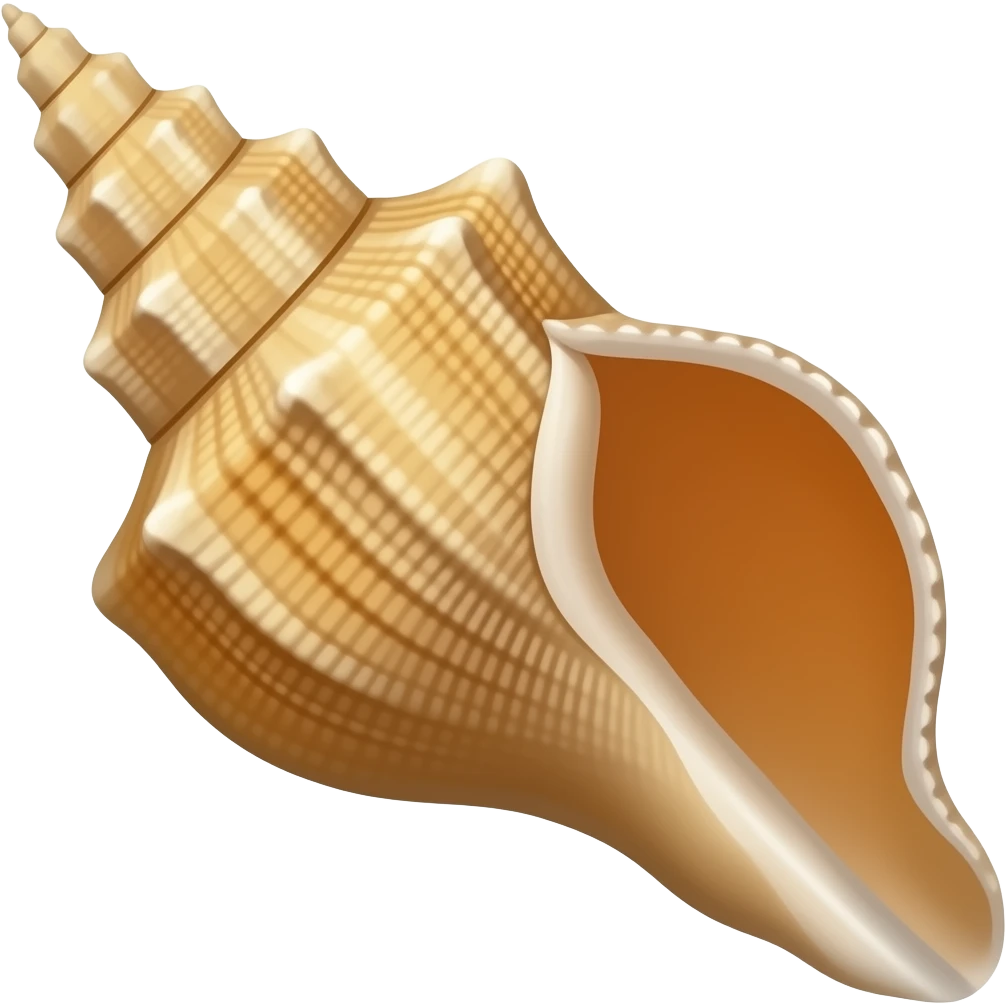 conch shell emoji