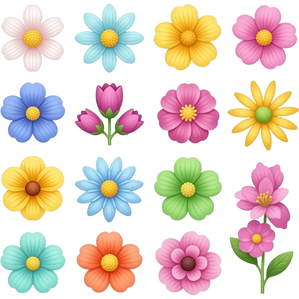 Flowers emoji