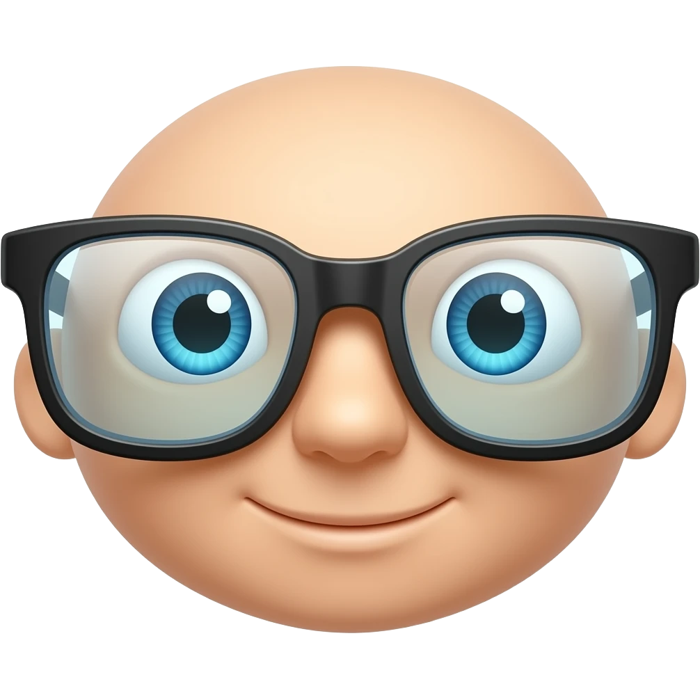 Glasses emoji