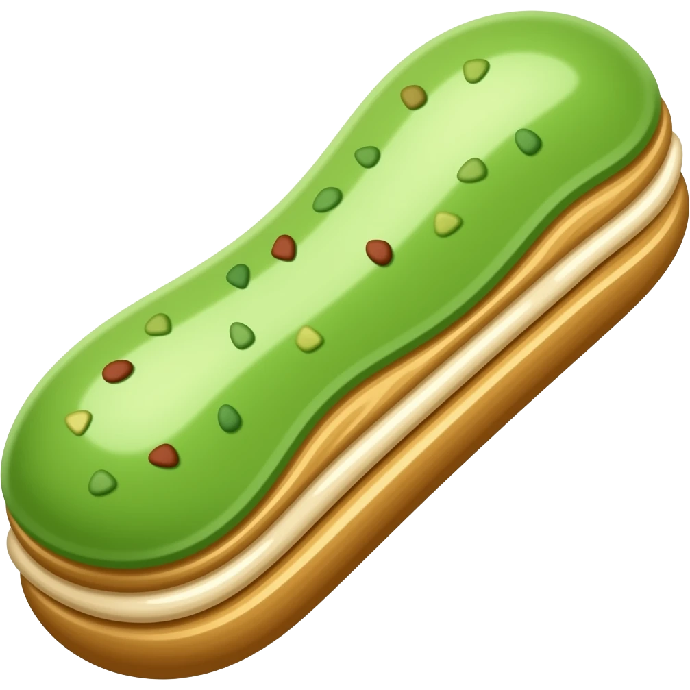 eclair vert emoji