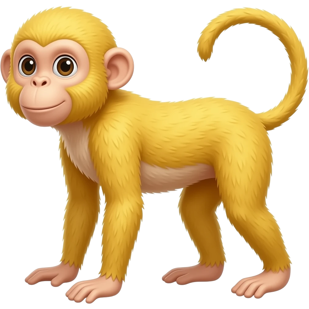 Yellow monkey emoji
