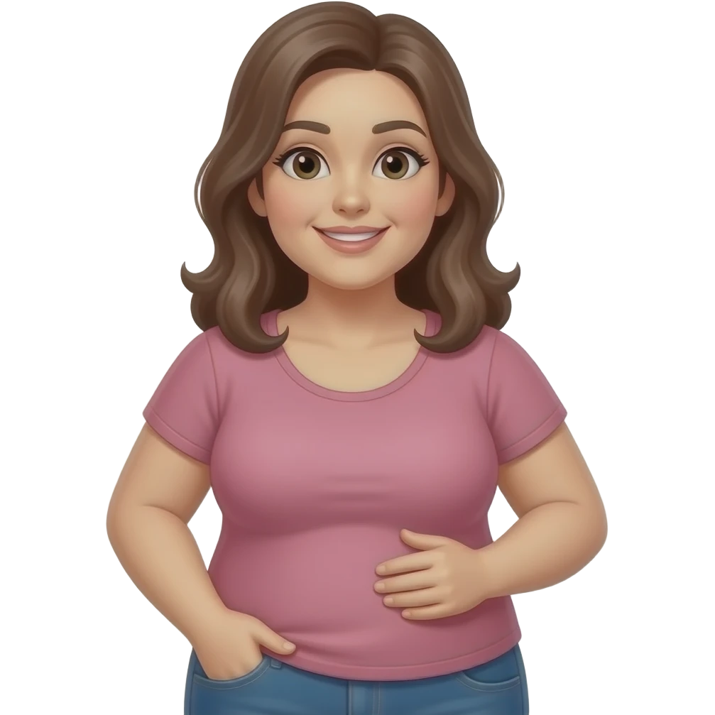 engordar mujer emoji