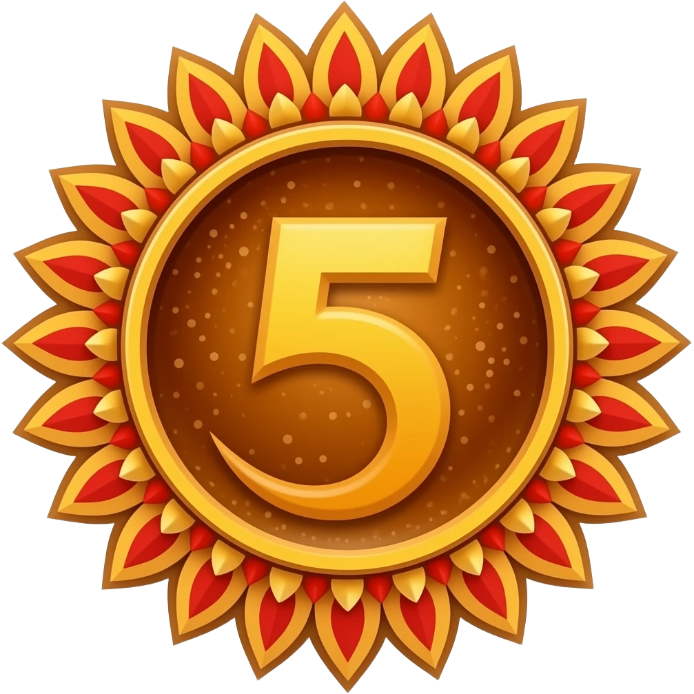 Navaratri decor emoji