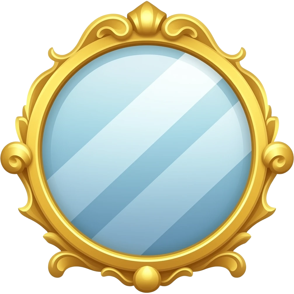 Mirror emoji