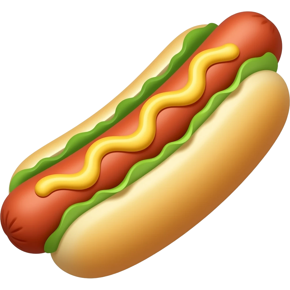 Hotdog emoji