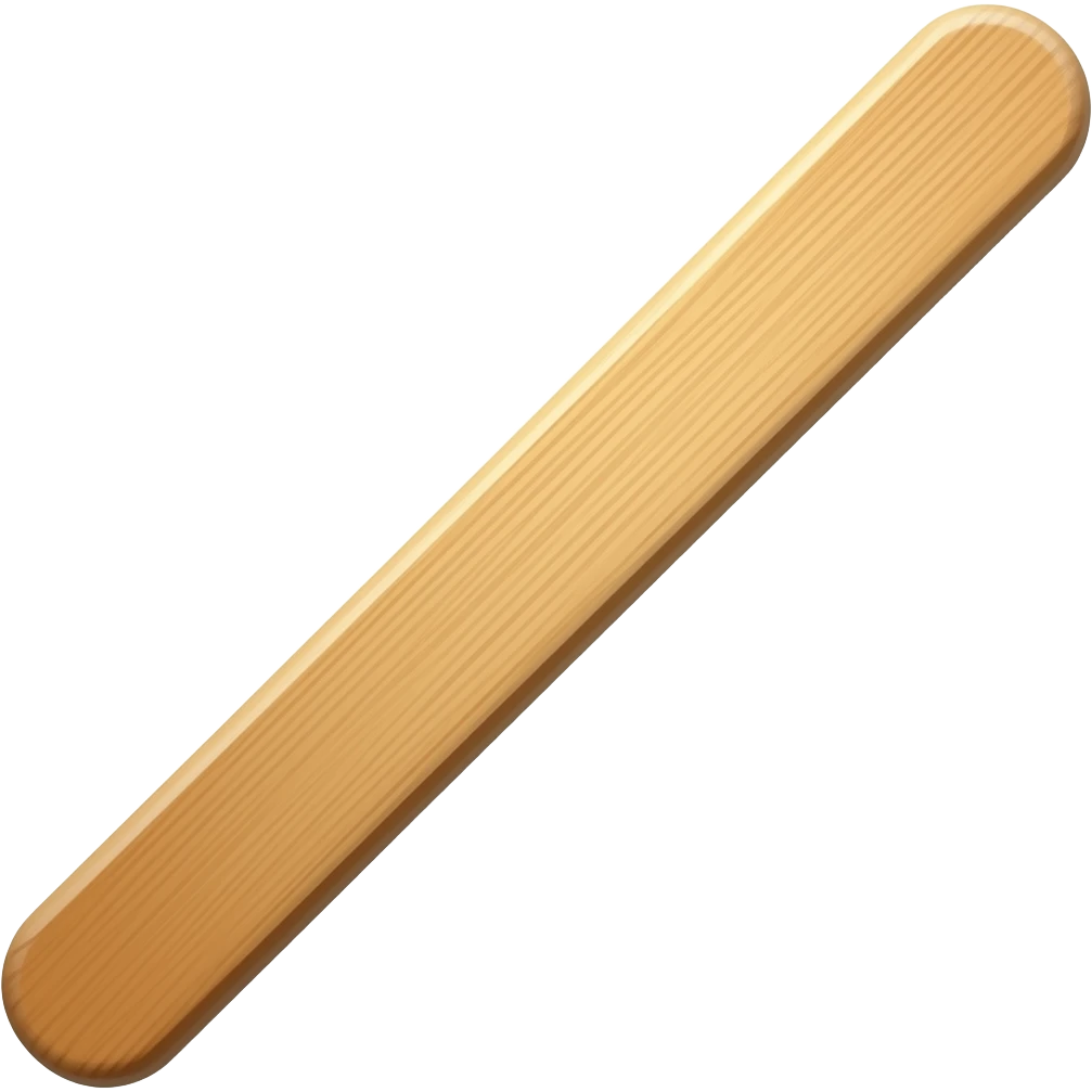 medical wooden stick emoji