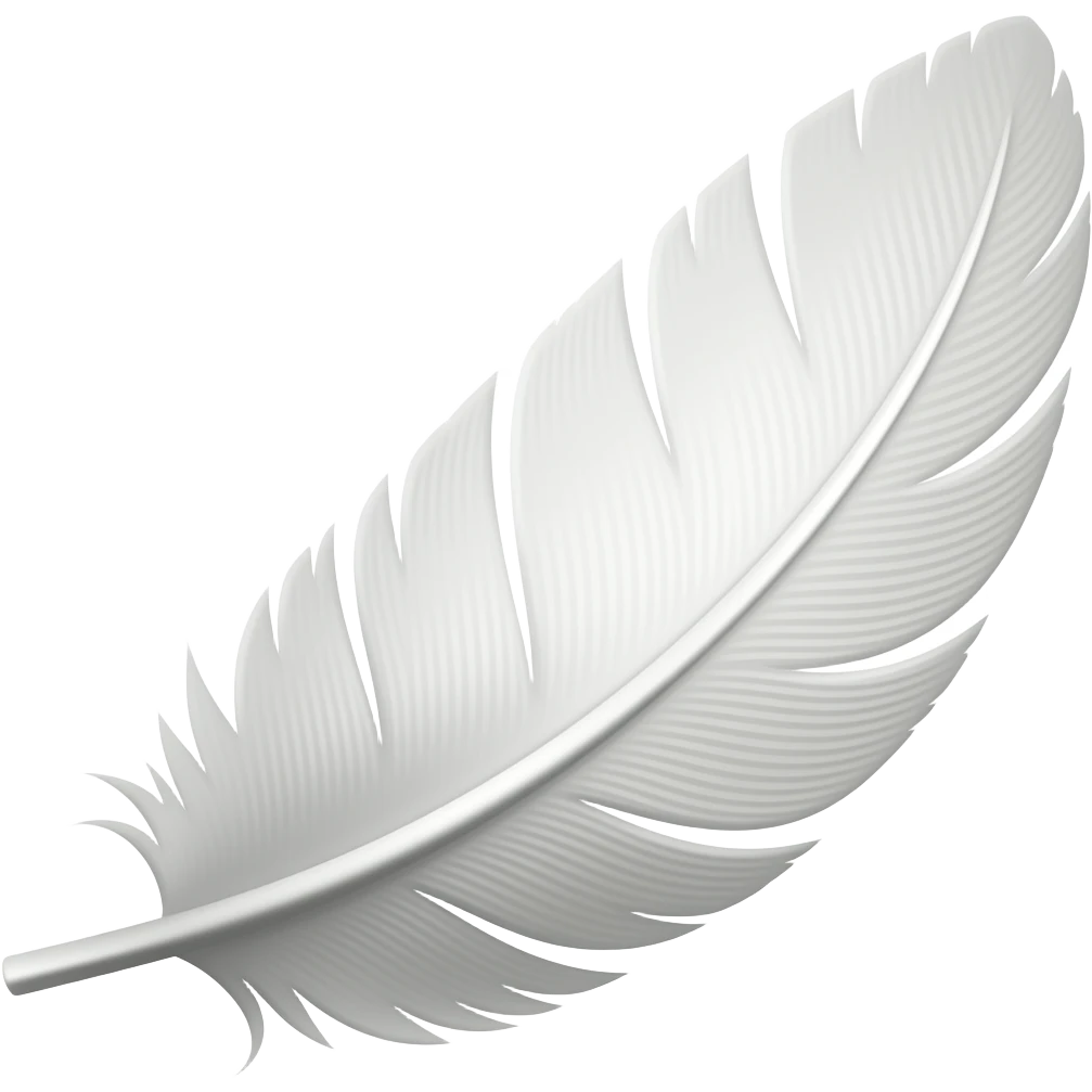 White Feather emoji