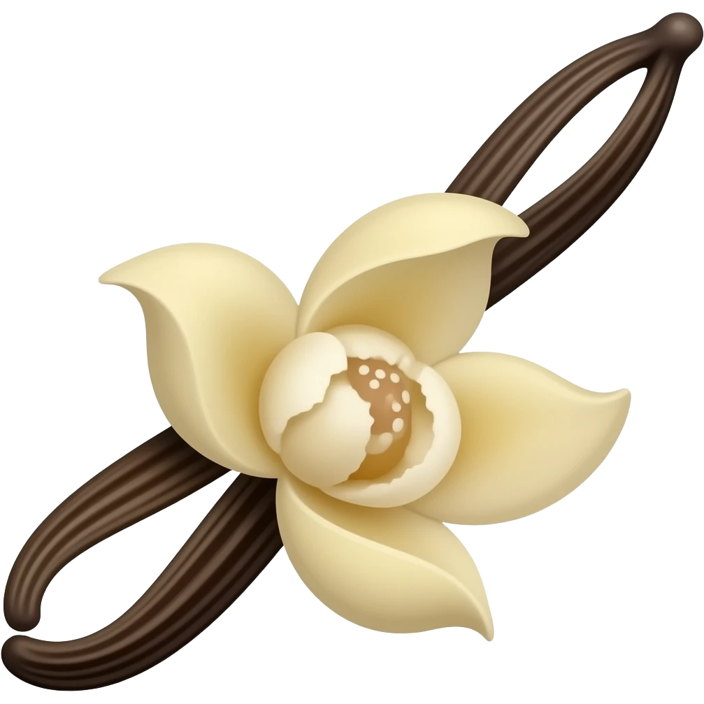 vanilla pod emoji emoji