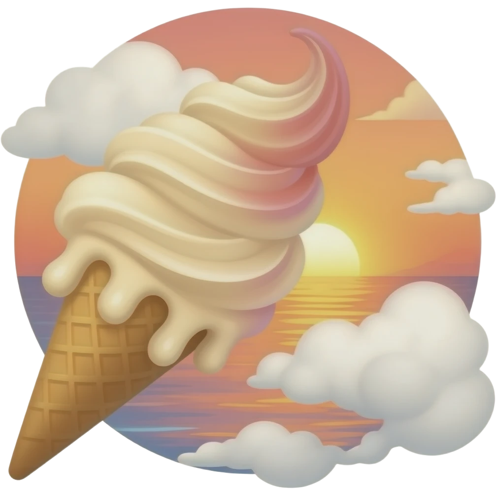 sunset gelato strain emoji