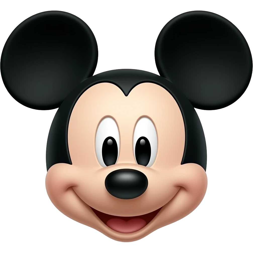 Mickey Mouse emoji