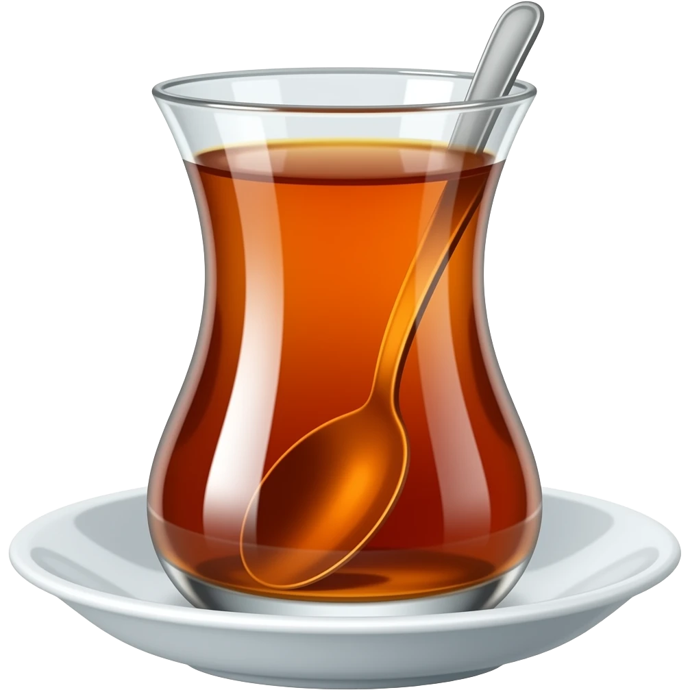ince belli geleneksel türk çayı emoji