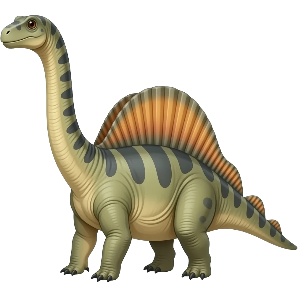 plesiosaurus, long necked dinosaur with fins not legs emoji