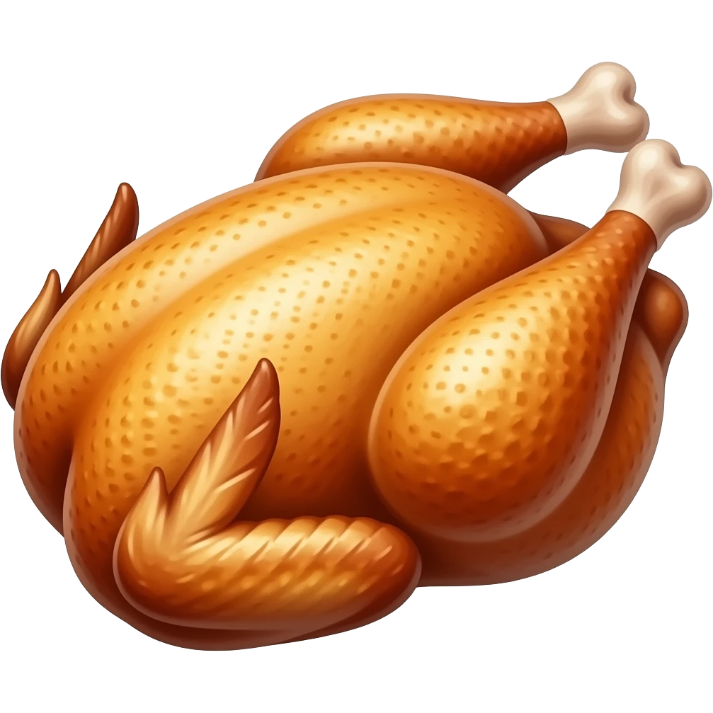 roasted chicken emoji