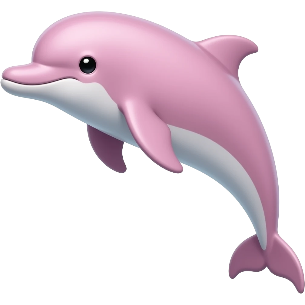 pink dolphin emoji