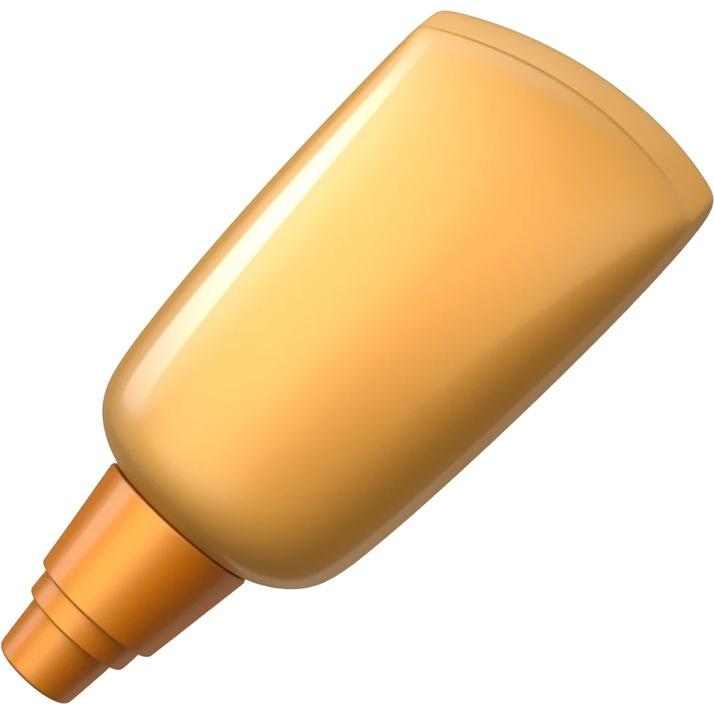 Sunscreen emoji