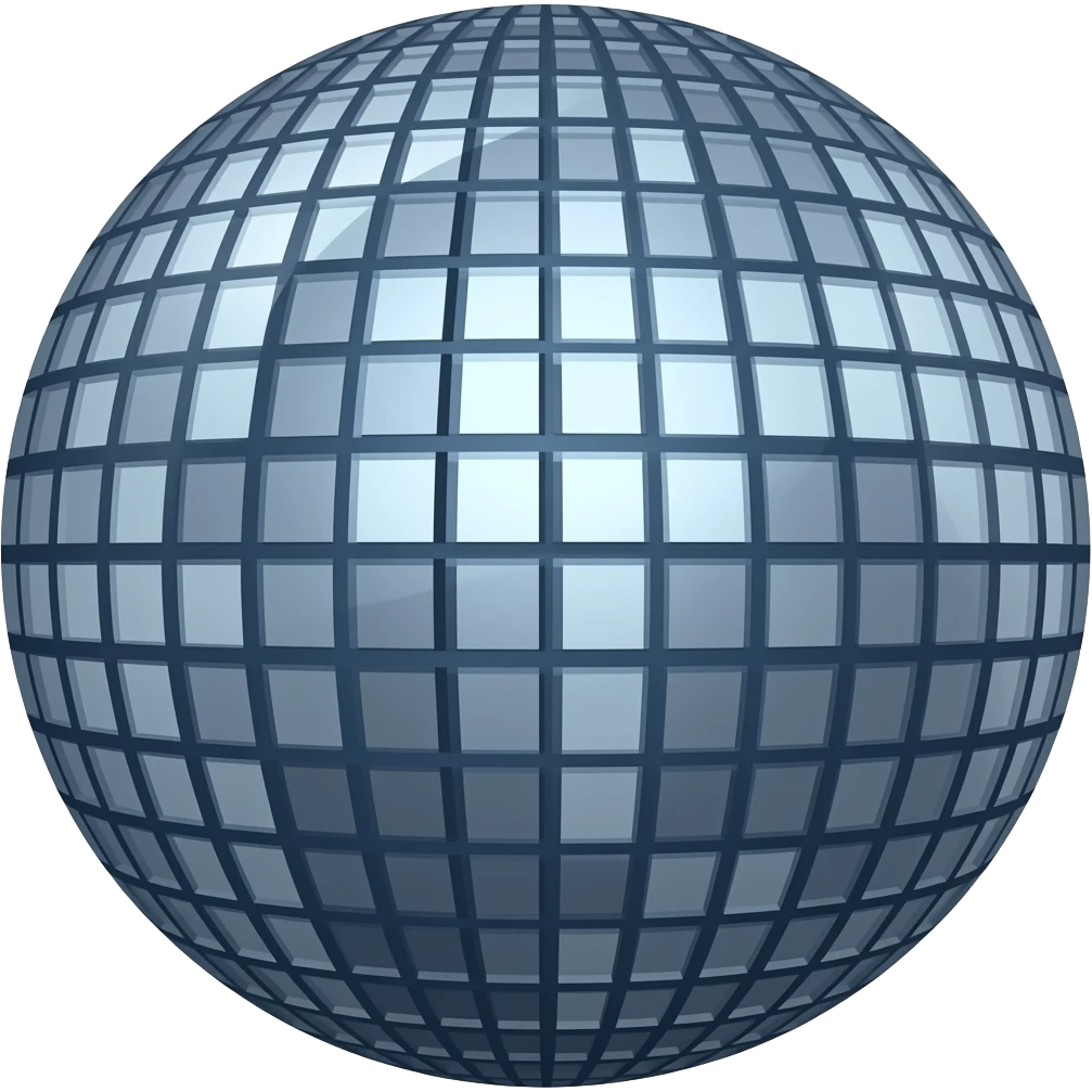 disco ball emoji