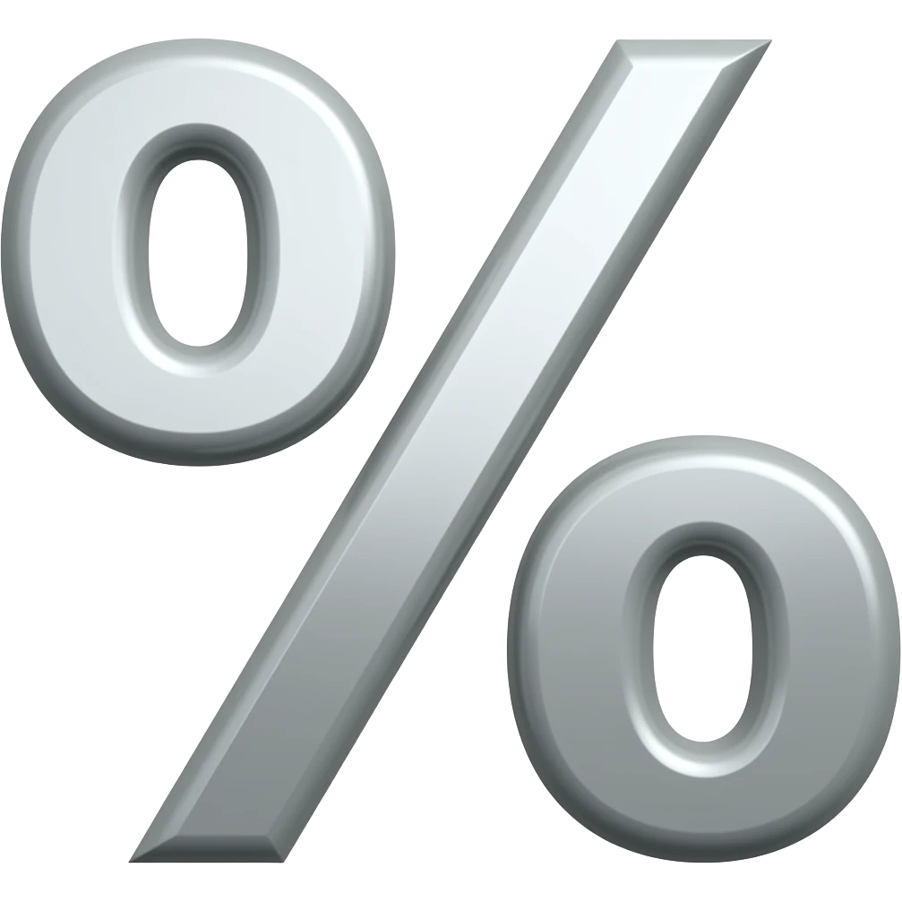 % emoji