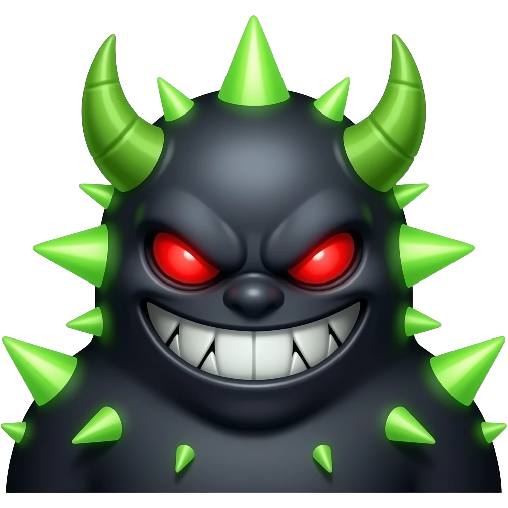 GEOMETRY DASH'S EXTREME DEMON emoji | AI Emoji Generator