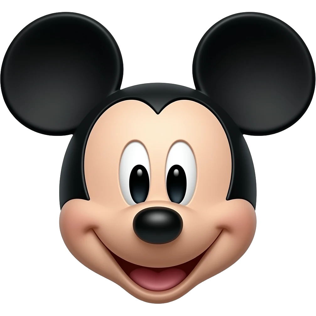 Mickey mouse emoji