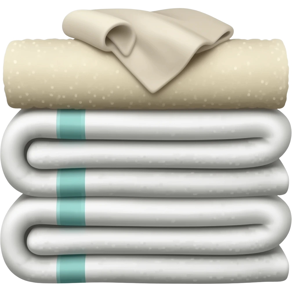 Bath towels emoji