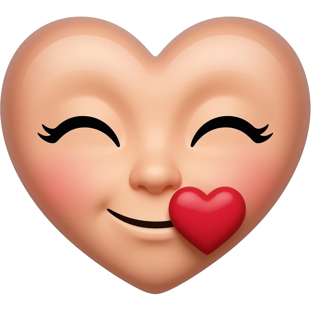 😚+❤️ emoji