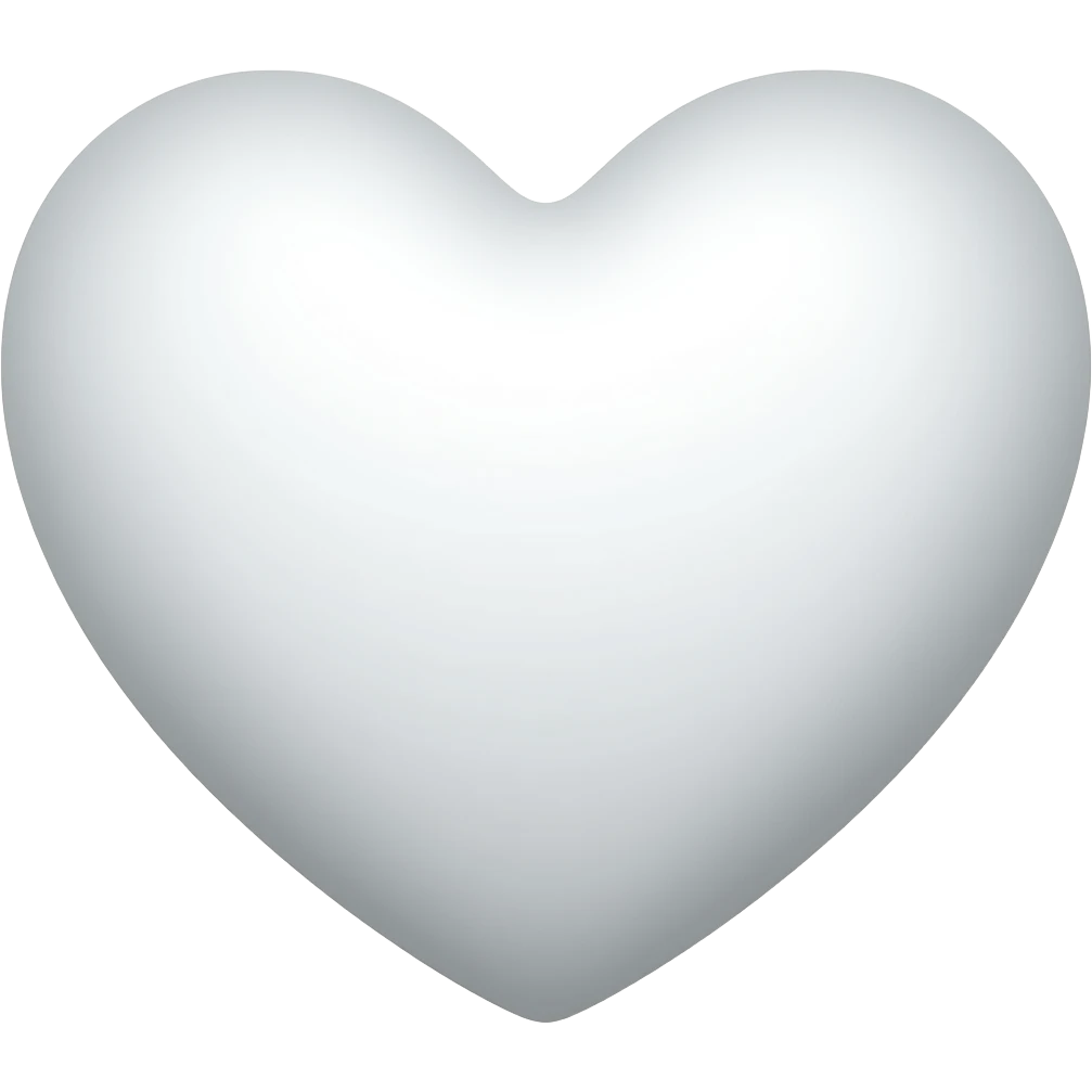 White small heart emoji