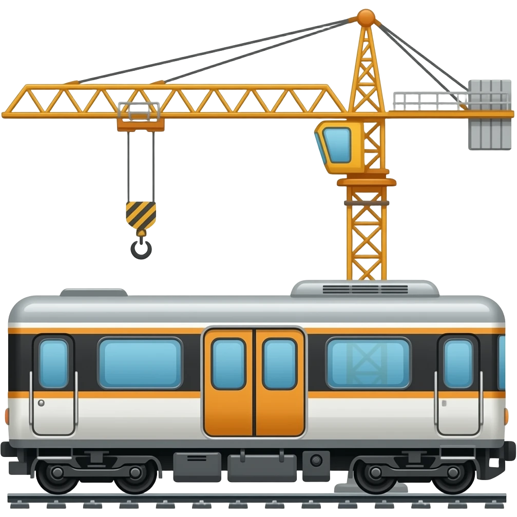 🚃🏗 emoji