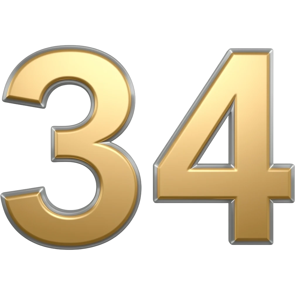 34 emoji