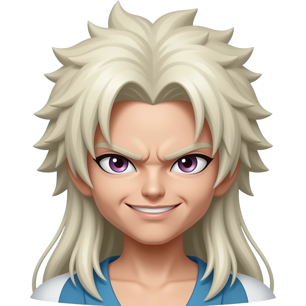 zamasu from dragon ball fighterz are both become turned out as evilness emoji