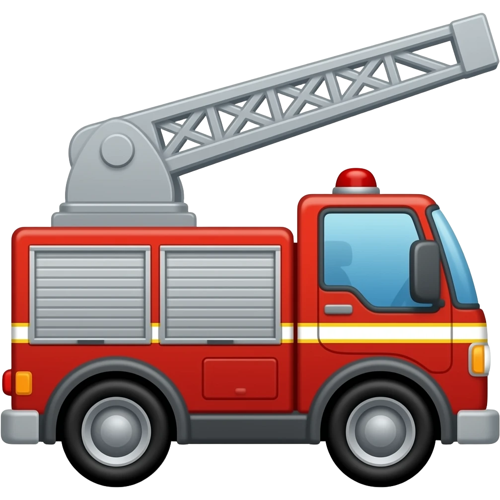 fire truck emoji