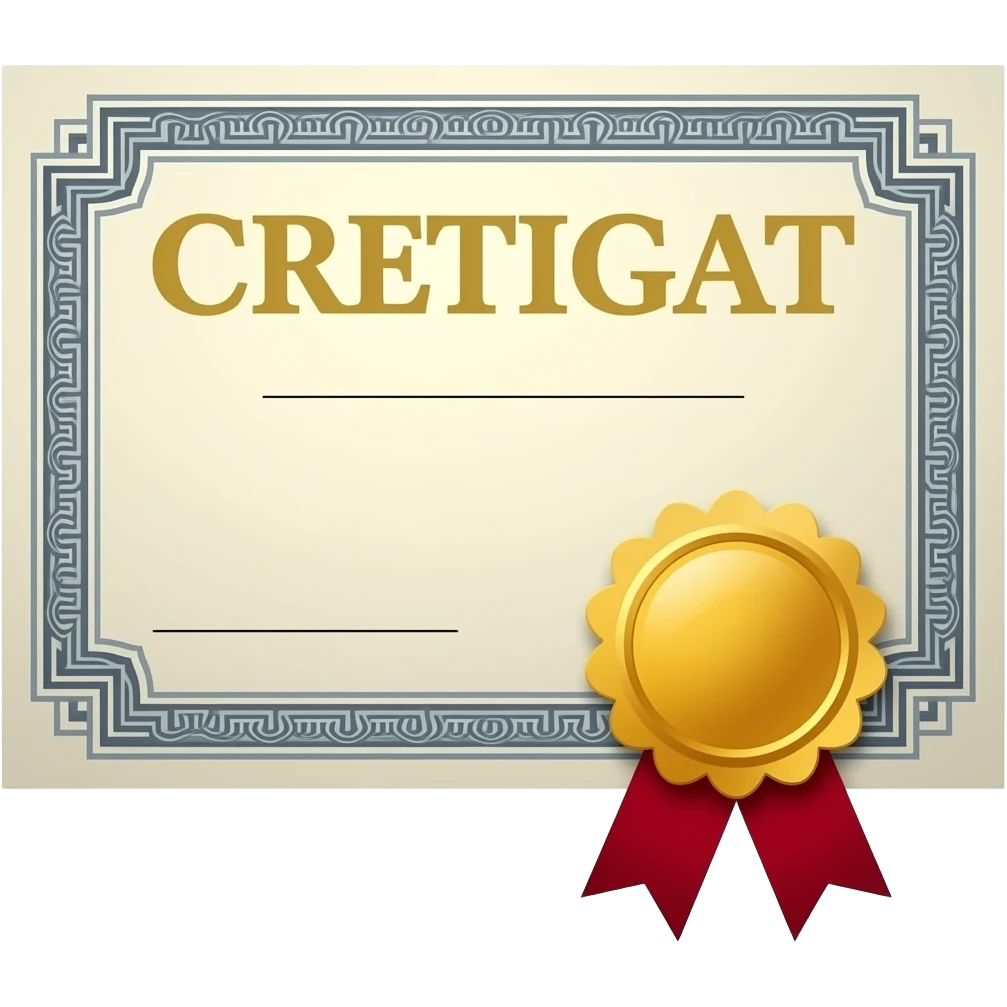 Certification emoji