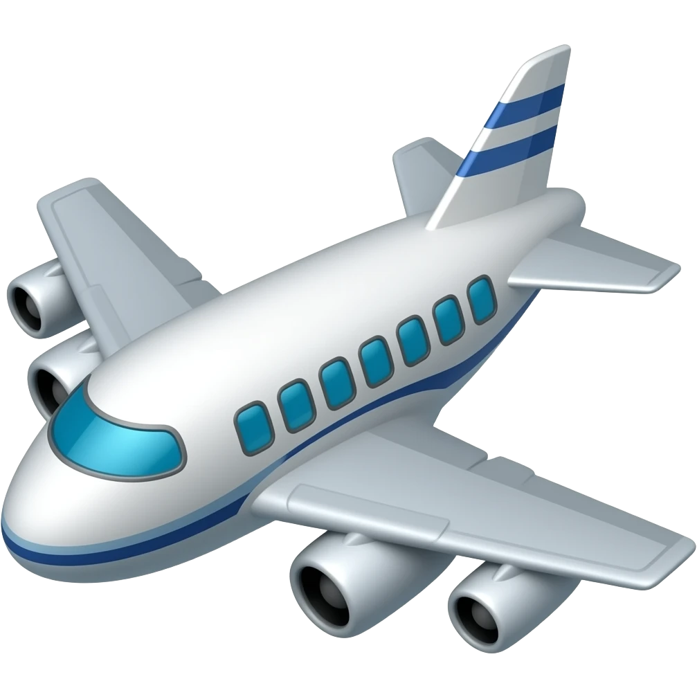 Plane emoji