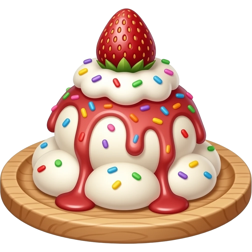 shaved ice emoji
