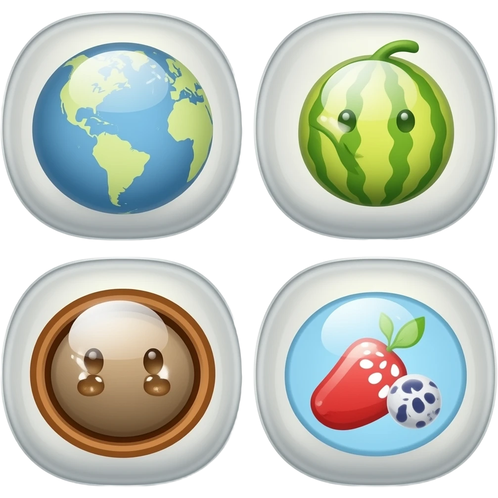 six emoji