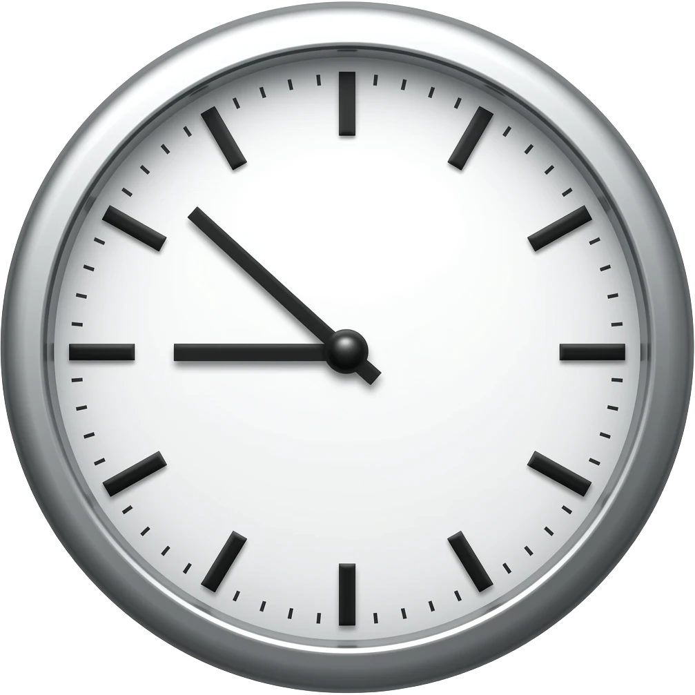 clock it emoji