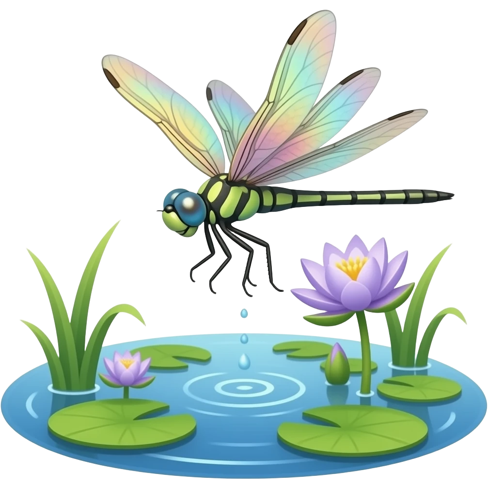Dragon fly emoji