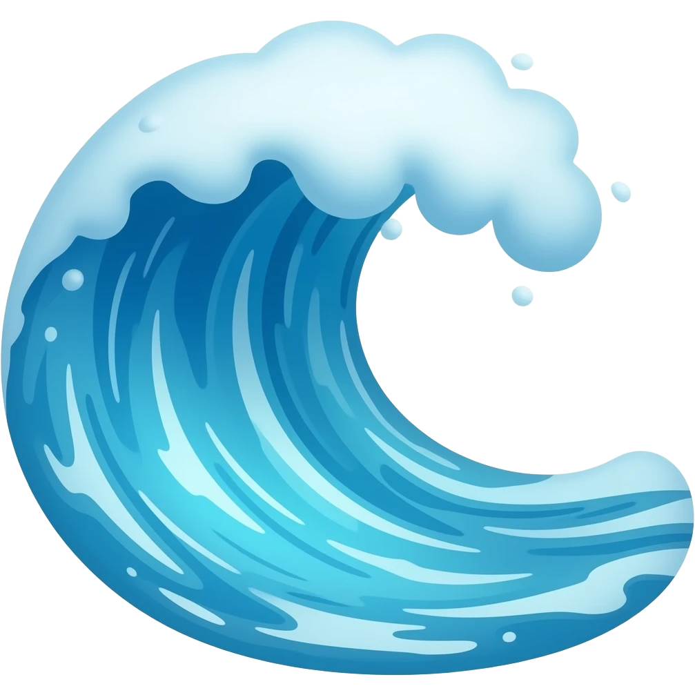 Waves emoji