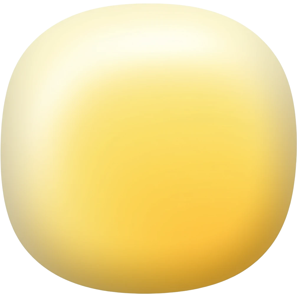 Rectángulo alargado amarillo emoji
