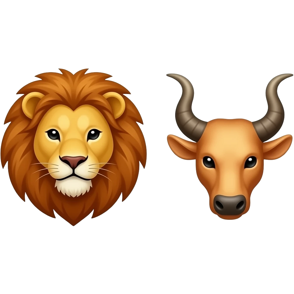 Combinar  ♌ ♉ emoji